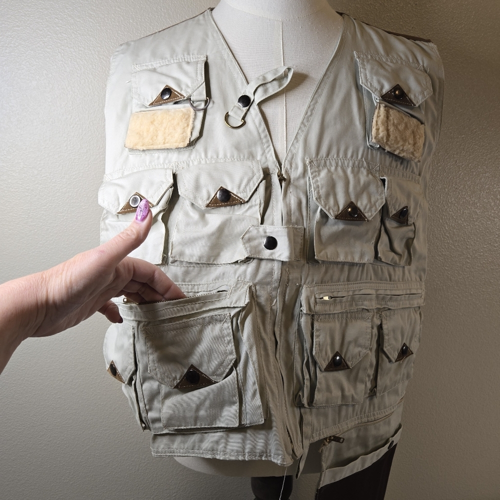 Crown Fly Fishing Vest X Large - Picture 5 of 15